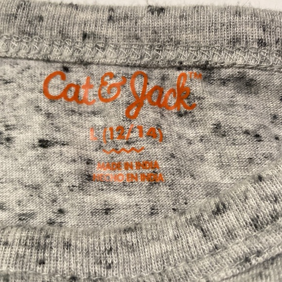 Boys Large Cat & Jack Long Sleeve T-Shirt - Picture 2 of 3